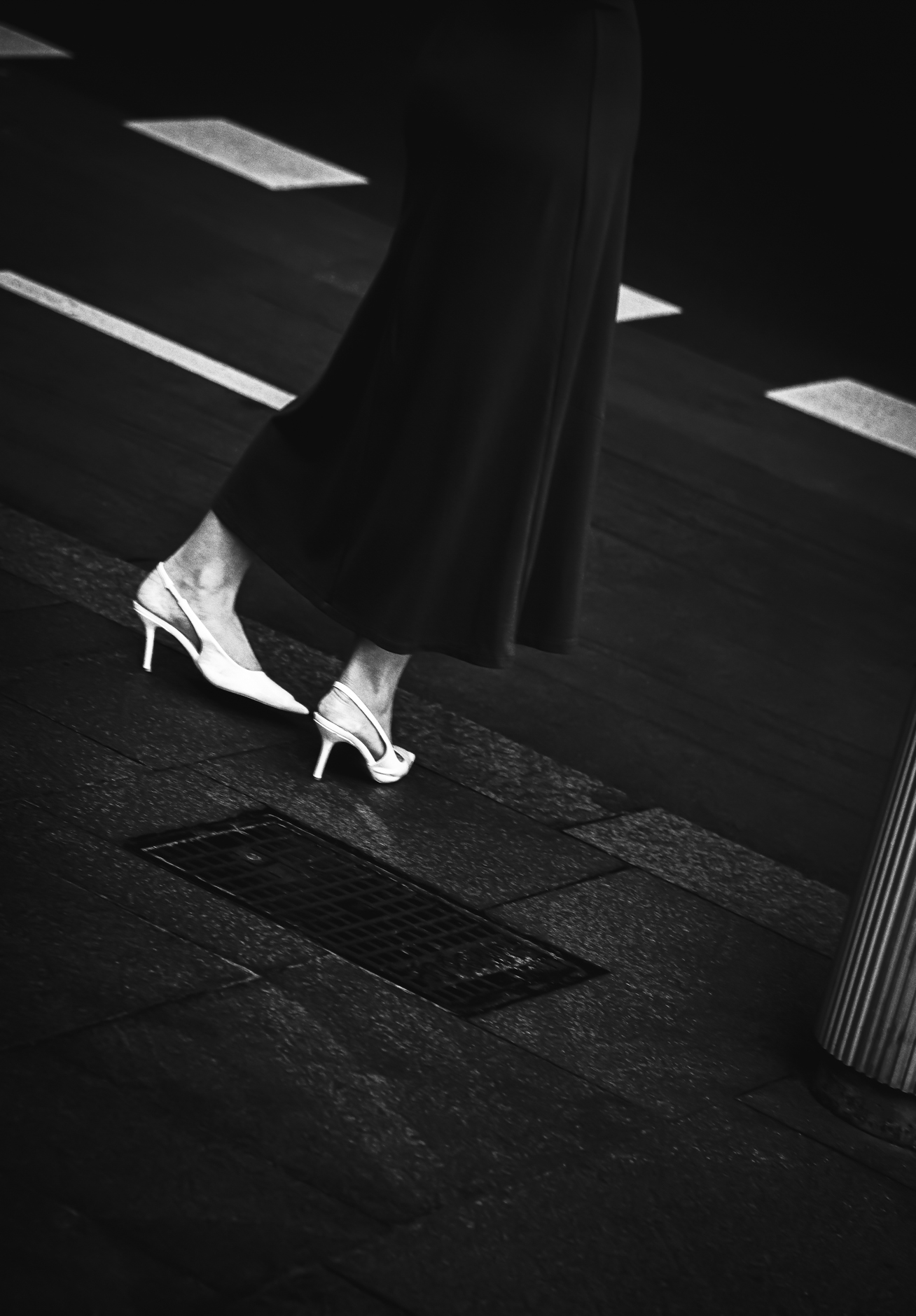9 - White Heels Woman
